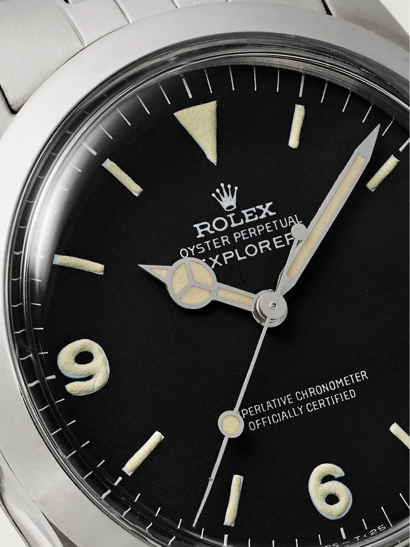 Rolex Mk 1 Frog Foot Dial Explorer I Reference 1016 on Jubilee